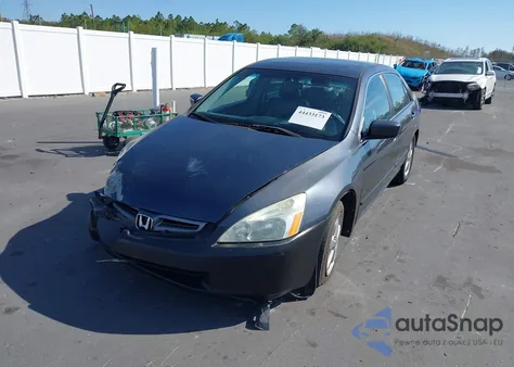 2005 Honda Accord 2.4 Ex из США, поврежденный, VIN 1HGCM56885A140425